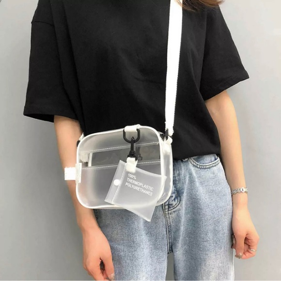 Handbags - Clear Shoulder / Crossbody Camera Bag